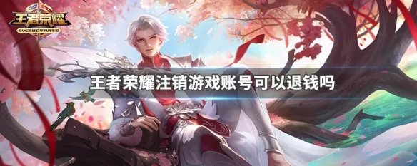 王者荣耀注销游戏账号可以退钱吗