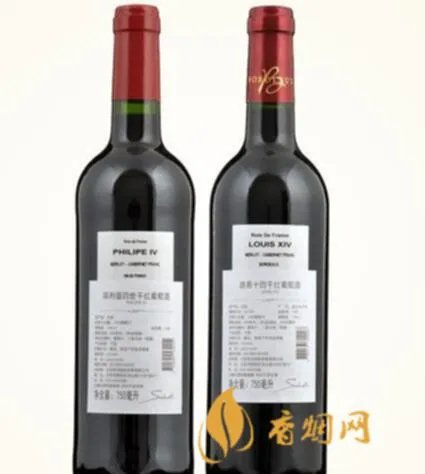 路易十四干红葡萄酒价格多少钱一瓶？