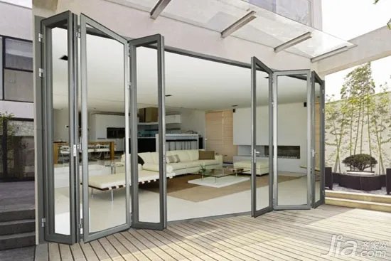 折叠门规格尺寸 折叠门效果图欣赏