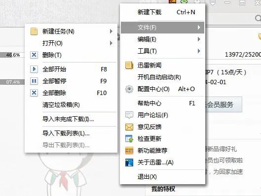 迅雷软件的下载列表是哪个文件?