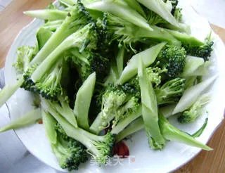 家常菜----西兰花炒肉