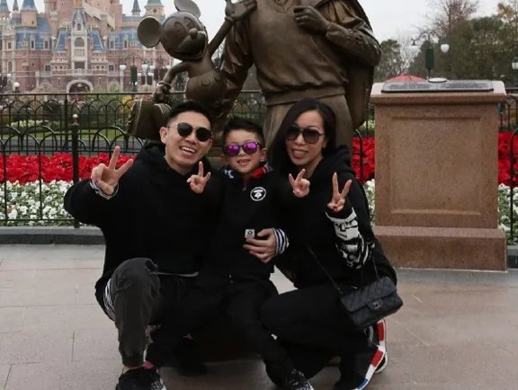 欧阳靖妻子是华人吗