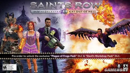 《黑道圣徒：杀出地狱（Saints Row: Gat out of Hell）》“七宗罪”武器曝光 情欲难控！