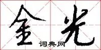 金光