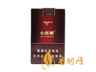 七匹狼香烟价格表图 七匹狼(纯典)5mg价格22元/包