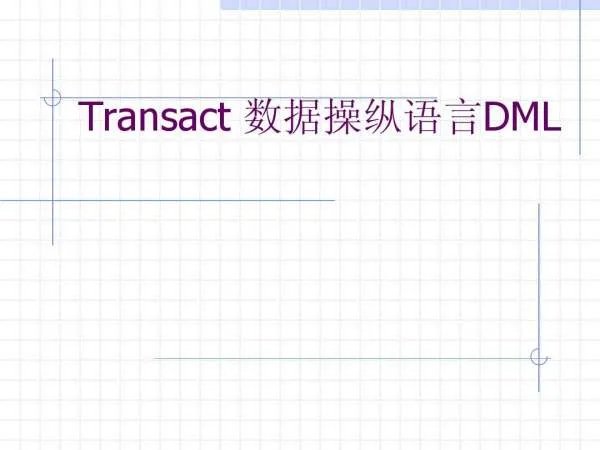 dml是什么？