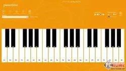 钢琴键盘音阶对照图