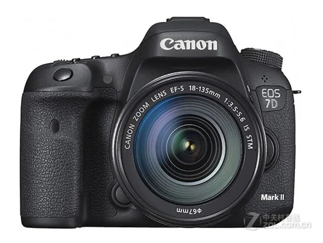 Canon/浣宠兘7D Mark II 鍗曟満 鍏ㄩ珮娓�1080 鍚玏-E1鍗� 2020涓囨湁鏁堝儚绱�  澶╃尗7888鍏�