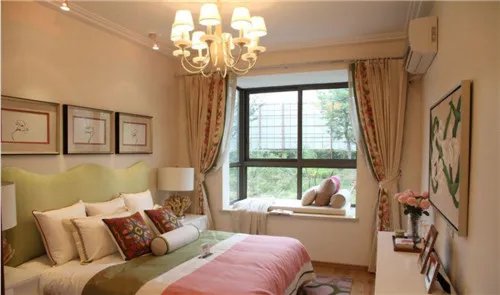 房间飘窗效果图 如此高大上的卧室飘窗设计