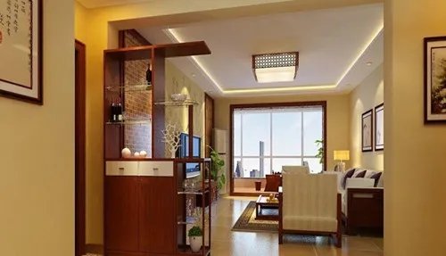 2017客厅玄关隔断效果图 5款创意满满的客厅玄关隔断