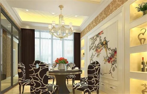 餐厅石膏板吊顶效果图 四款迥异风格吊顶装修