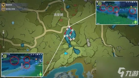 《原神》嘟嘟莲地点图解 3.8版本嘟嘟莲获取指南