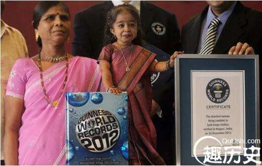 世界第一袖珍矮人钱德拉,第一女性袖珍人印度乔蒂·阿姆奇