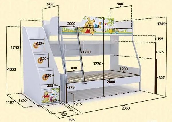 儿童床尺寸一般标准规格是多少？