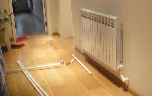 暖气片结构 家装暖气片安装方法与示意图