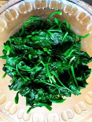 陈醋菠菜花生米