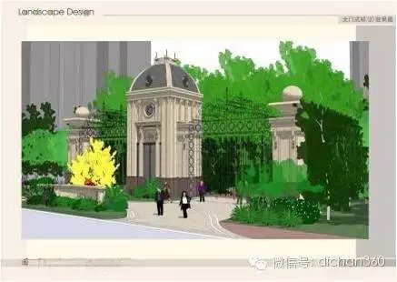 小区入口设计大全