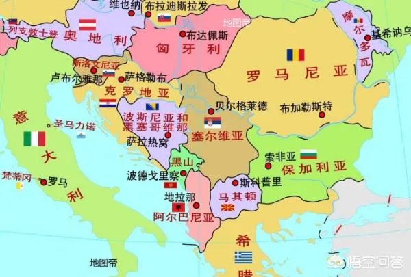 塞尔维亚属于哪个洲哪个国家？