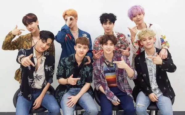 exo各个成员应援色