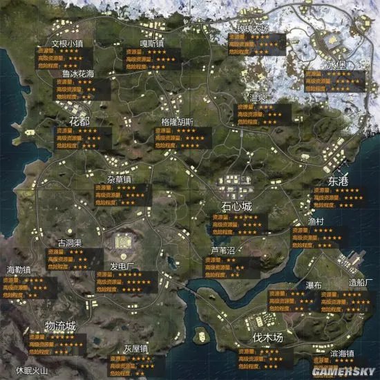 《和平精英》上分必备攻略 全地图资源分析与汇总