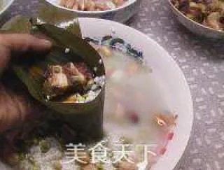 端午粽子——糯米花生咸肉粽
