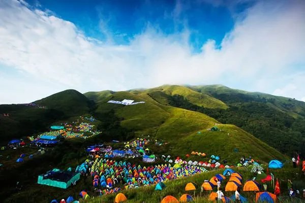 武功山的帐篷节你有体验过吗?晚上冷不冷?