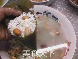 端午粽子——糯米花生咸肉粽