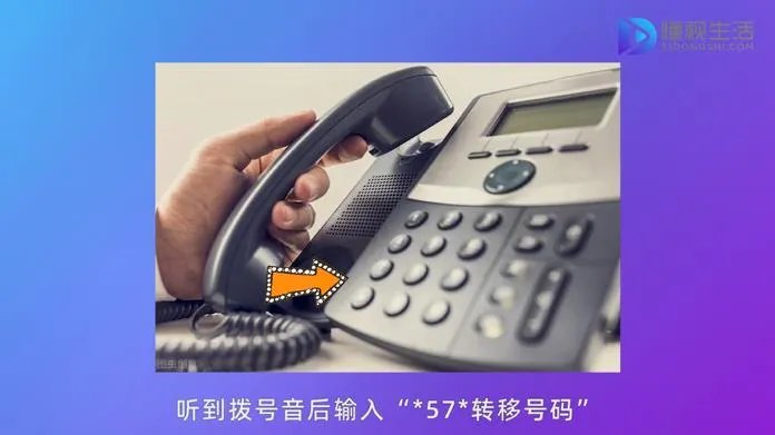 固定电话呼叫转移设置