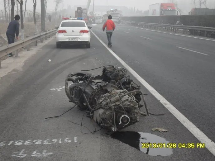 京沪高速车祸的事故地点