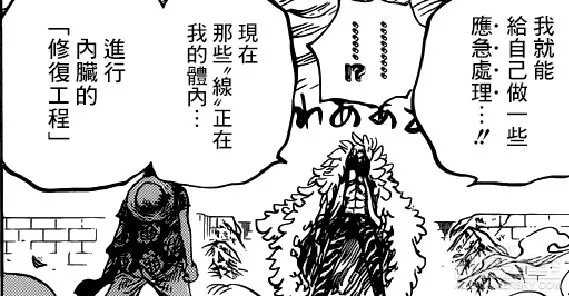 多弗朗明哥线线果实“内脏修复”的原理