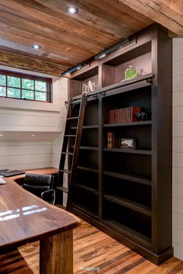 林中小屋,现代化乡村别墅