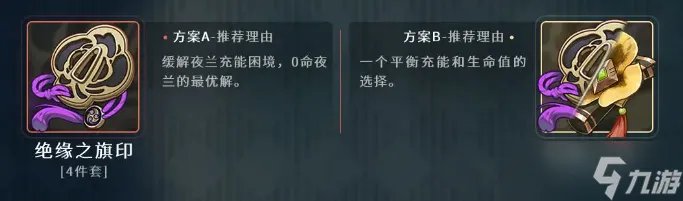 《原神》3.4夜兰圣遗物选择推荐一览