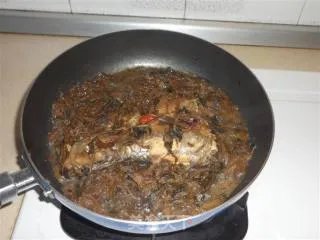 梅干菜烧勒鱼