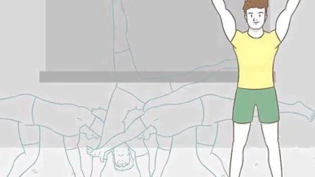 3种方法来做侧手翻