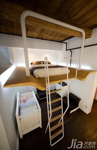 自由的艺术 loft户型装修效果图