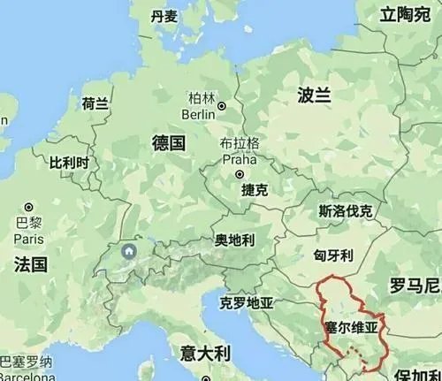 塞尔维亚属于哪个洲哪个国家？
