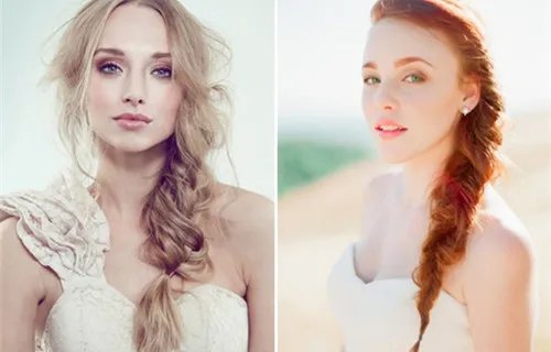 新娘长发造型图片大全 2017流行的新娘造型有哪些
