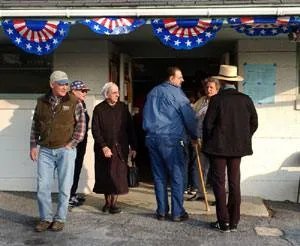 阿米什人的人口分布