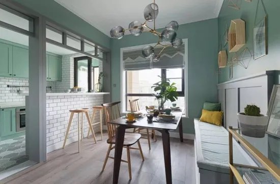 实墙换成玻璃隔断,竟然这么有用