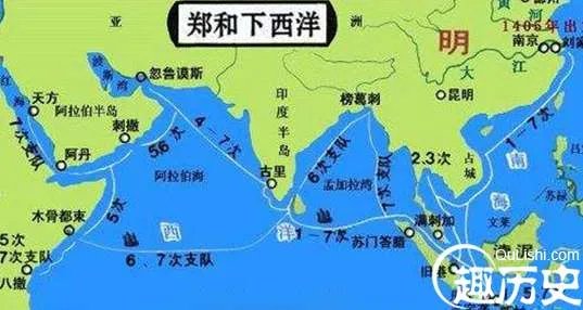 郑和下西洋有哪些必要条件?下西洋都去了哪里?