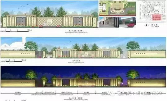 小区入口设计大全