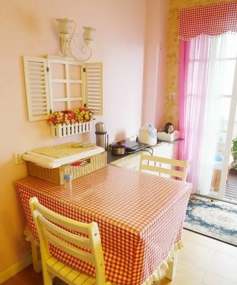 不可思议旧屋大整修 78平米蜜桃女孩的田园闺房