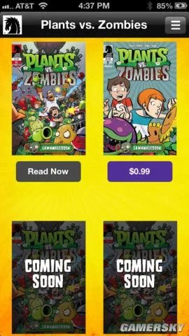 《植物大战僵尸》漫画曝光 首期限时免费