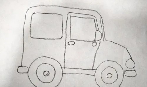 军车图片简笔画