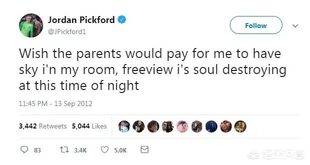 6年前皮克福德还在伸手向父母要钱花，如今他亲手保英格兰进军四强，你怎么看？