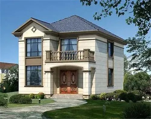 9米开间的农村自建房设计图 只要花20万就能住别墅