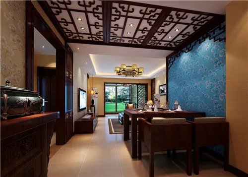 东南亚风格装修效果图  10万半包148㎡东南亚装修