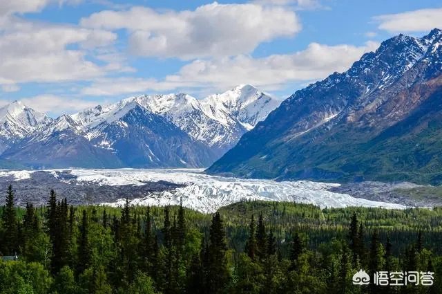 阿拉斯加在地图上的位置