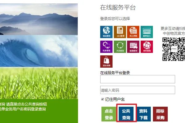 中创场站提箱单查询