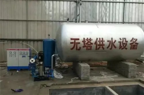 无塔供水怎么调压力